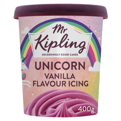 Mr Kipling Unicorn Vanilla Flavour Icing