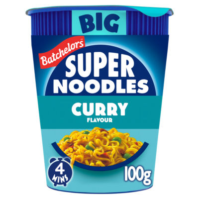Batchelors Big Super Noodles Curry Instant Noodle Pot 100g