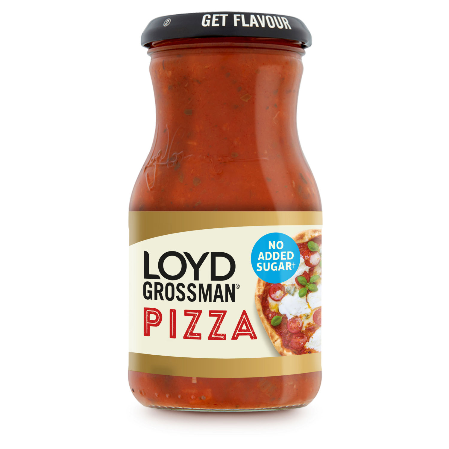 Loyd Grossman No Added Sugar Tomato Pizza Sauce 350g Jar