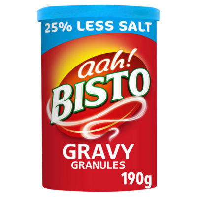 Bisto Reduced Salt Gravy Granules 190G