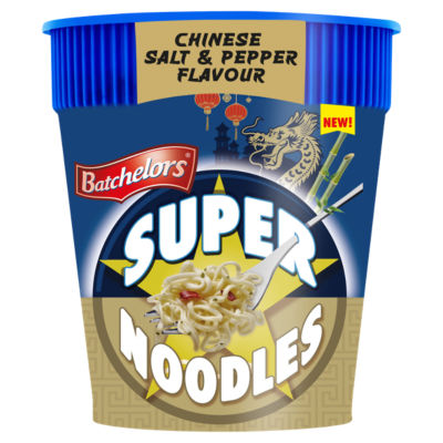 Batchelors Super Noodles Chinese Salt & Pepper Chicken  Instant Noodle Pot 75g