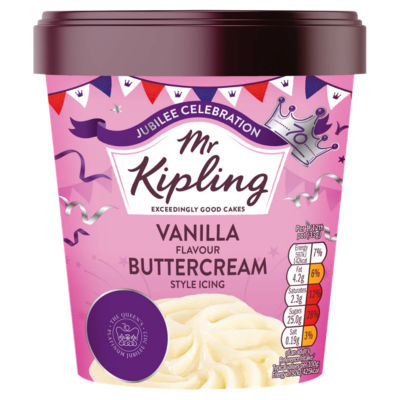 Mr Kipling Vanilla Flavour Buttercream Style Icing