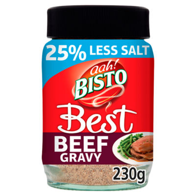 Bisto Best Reduced Salt Beef Gravy Granules 230G