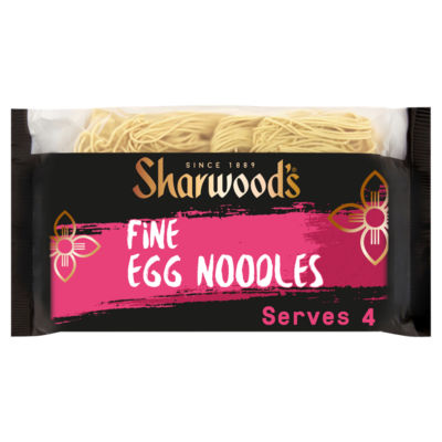 Sharwood's East Asian Fine Egg Noodles For Stir Fry 226G