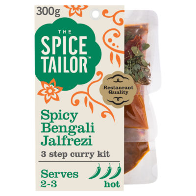 The Spice Tailor Spicy Bengali Jalfrezi Indian Curry Sauce Meal Kit 300g