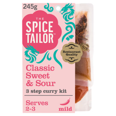 The Spice Tailor Sweet and Sour Chinese Sauce Meal Kit 245g