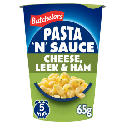 Batchelors Pasta 'N' Sauce Cheese, Leek & Ham Flavour 65g