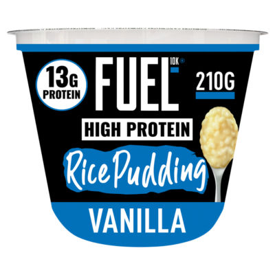 Fuel10K Vanilla Flavour High Protein Rice Pudding 210g