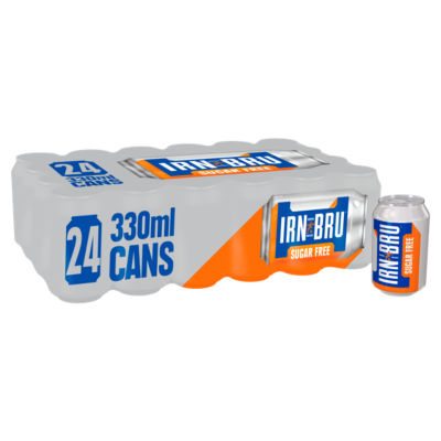 Irn-Bru Sugar Free Cans 24 x 330ml