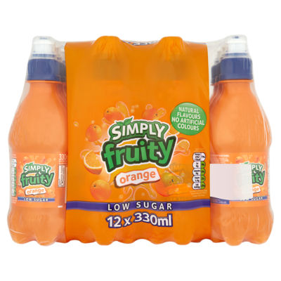 Simply Fruity Orange 12 x 330ml