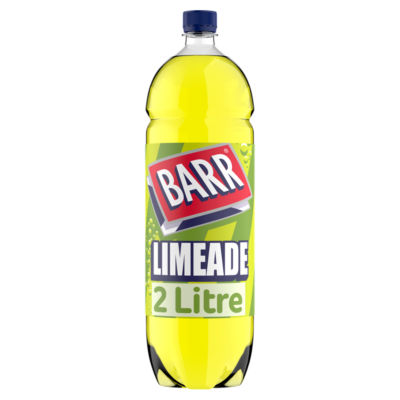 Barr Limeade Flavoured Fizzy Drink 2L Bottle