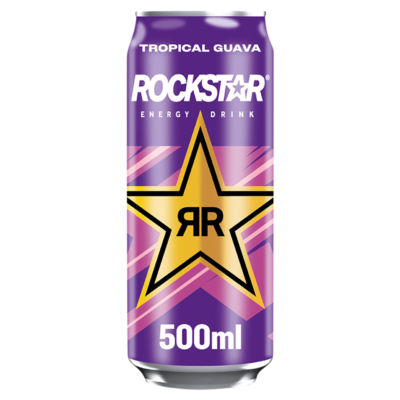Rockstar Energy Drink - Tropical Guava 500ml