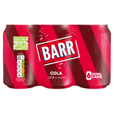 Barr Cola 6 x 330ml