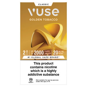Pods Golden Tobacco 20mg 2S