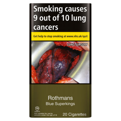 Rothmans Blue Superking 20 Pack