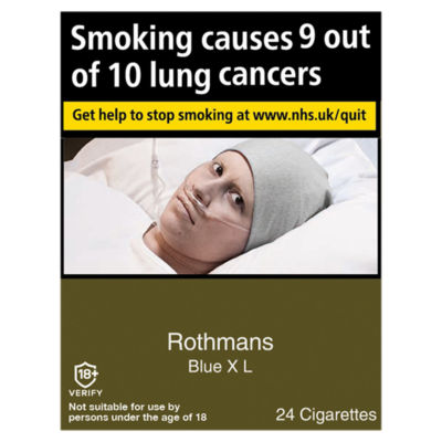 Rothmans Blue Xl Cigarettes X24