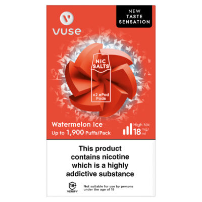 Vuse x2 ePod Pods Watermelon Ice 18 mg/ml