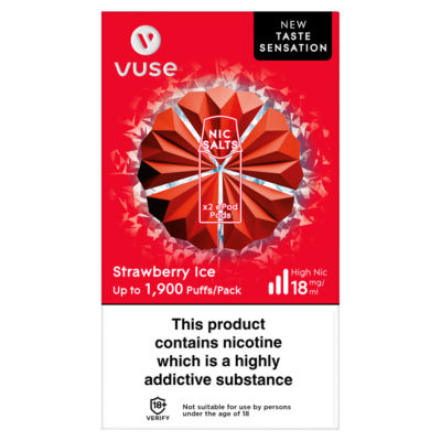 Vuse x2 ePod Pods Strawberry Ice 18 mg/ml