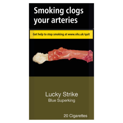 Lucky Strike Superking 20 Blue Cigarettes Blue Superking