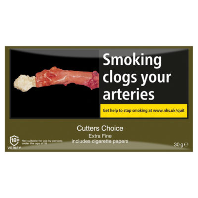 Cutters Choice Extra Fine Tobacco 30g