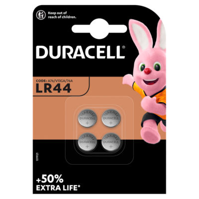 Duracell LR44 Batteries - 4 Pack - Specialty Alkaline Button Batteries - 1.5V - Image 5
