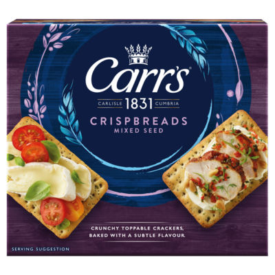 Carrs Crispbreads Mixed Seed Crackers 5 x 30g, 190g