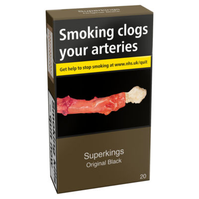 Superkings Original Black 20 Pack