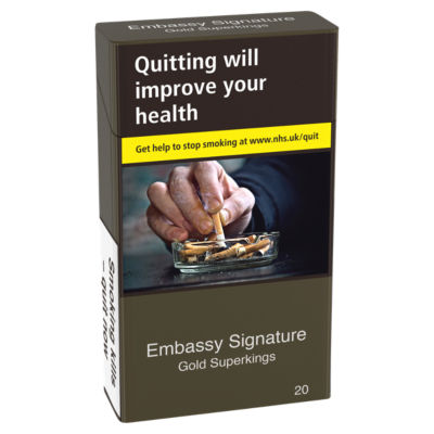 Embassy Signature Gold Superking 20 Pack