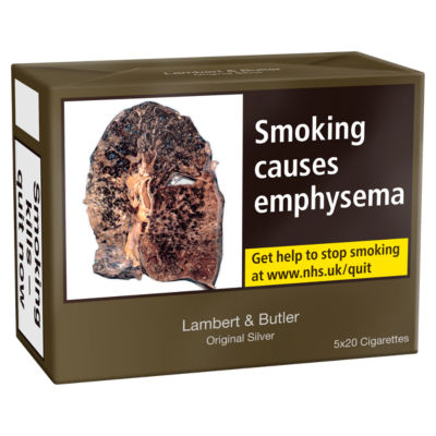 Lambert & Butler Original Silver 100 Pack