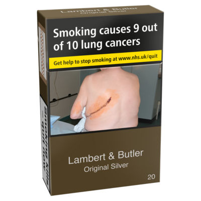 Lambert & Butler Original Silver Cigarettes 20S