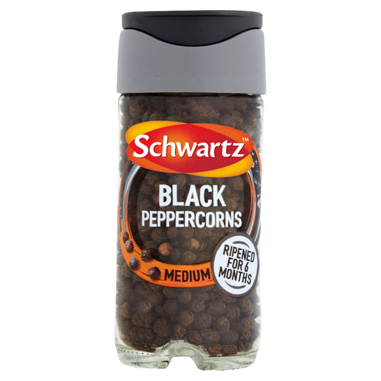 Schwartz Medium Black Peppercorns Spice 35g