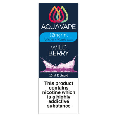 Aqua Vape Wild Berry 12mg/10ml