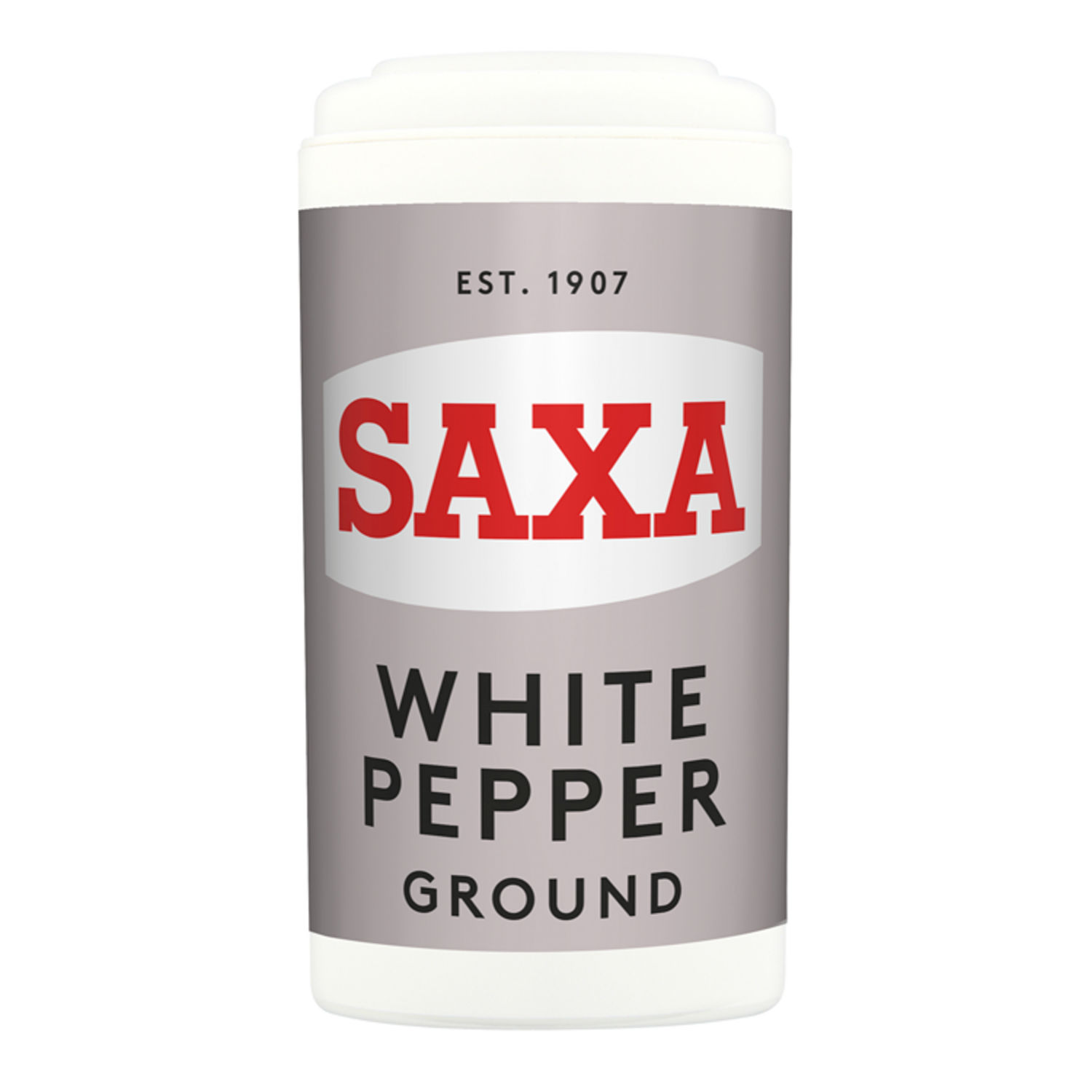 Saxa Ground White Pepper 25g Ground Pepper
