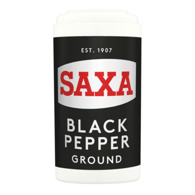 Saxa Ground Black Pepper 25G