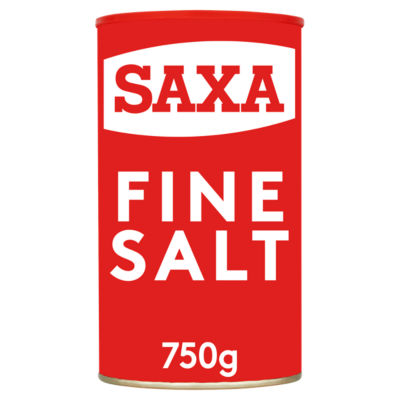 Saxa Fine Salt 750g