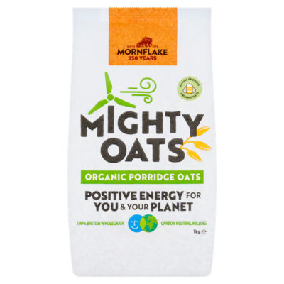 Mornflake Mighty Oats Organic Porridge 1kg