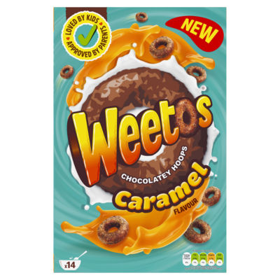 Weetos Chocolatey Hoops Caramel Flavour