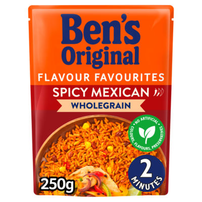 Ben's Original Wholegrain Spicy Mexican Microwave Rice