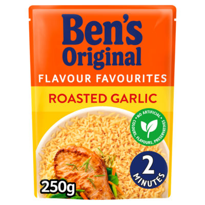 Ben's Original Roasted Garlic Microwave Rice