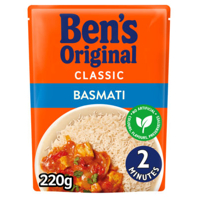 Ben's Original Basmati Microwave Rice 220G