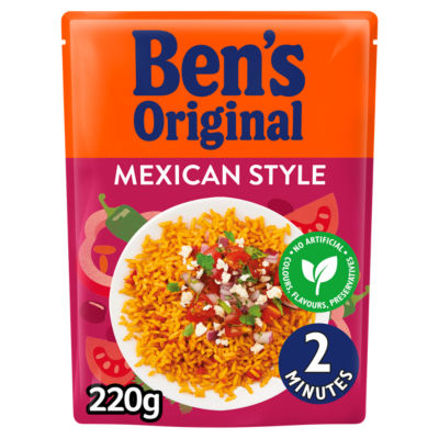 Ben's Original Mexican Style Microwave Rice 220G