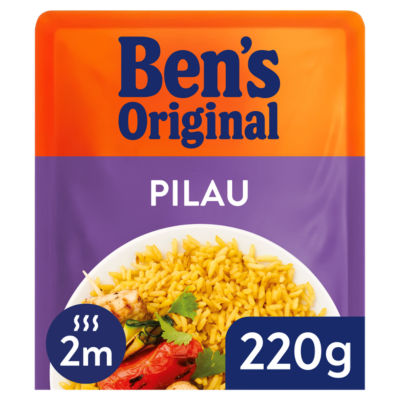 Ben's Original Pilau Microwave Rice 220G