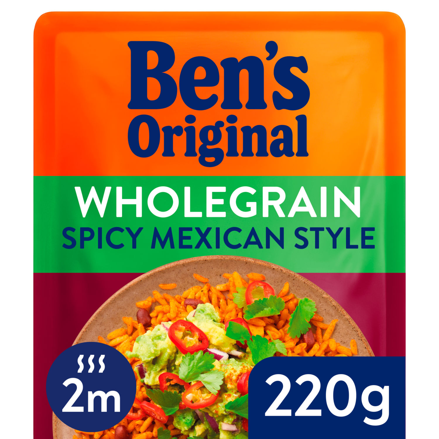 Ben's Original Wholegrain Spicy Mexican Style Microwave Rice
