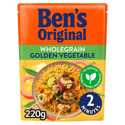 Ben's Original Wholegrain Golden Veg 220g