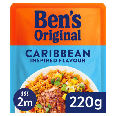 Ben's Original Bens Original Caribbean Microwave Rice 220g