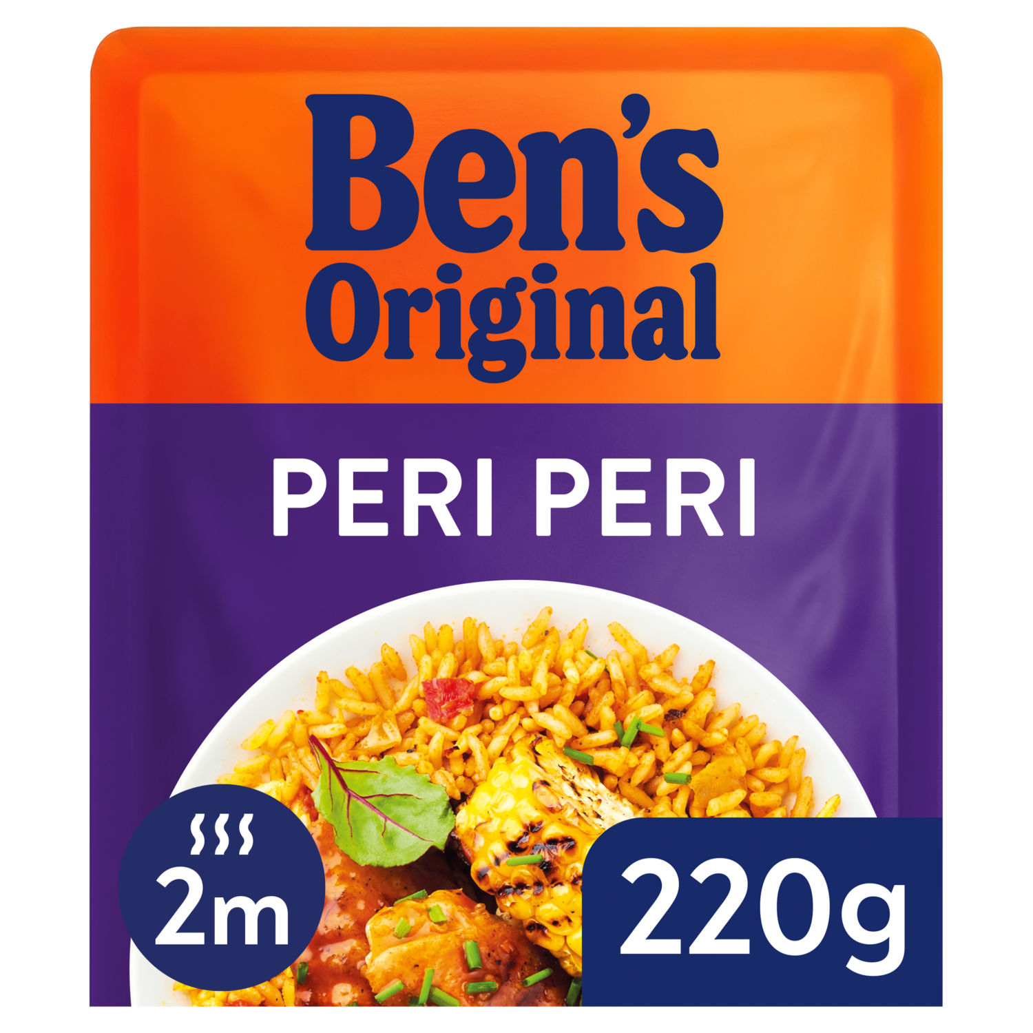 Ben's Original Peri Peri Spiced Microwave Rice 220g