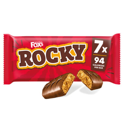 Fox's Biscuits Rocky Original Biscuit Bars 7 Bars Multipack 133g