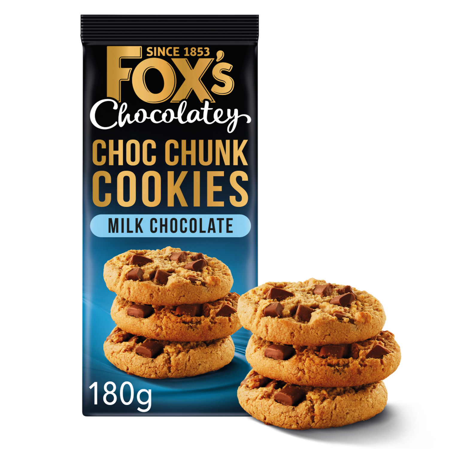 Fox's Chocolatey Milk Chocolate Cookies 180g