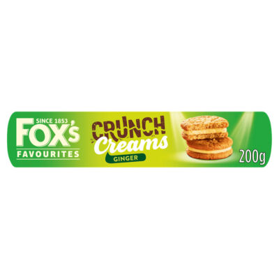 Fox's Biscuits Ginger Crunch Creams 200G