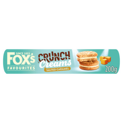 Fox's Biscuits Salted Caramel Crunch Creams 200G